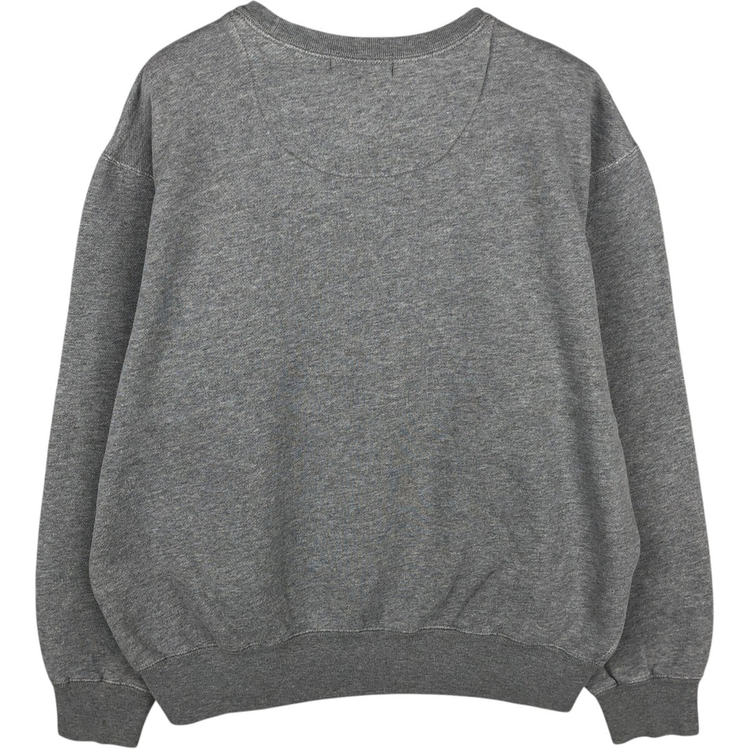 Ralph Lauren POLO by Ralph Lauren One Point Logo Sweatshirt Trainer Men's L size cotton gray type Vintage Second Hand