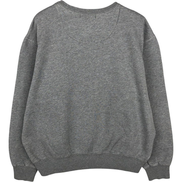 Ralph Lauren POLO by Ralph Lauren One Point Logo Sweatshirt Trainer Men's L size cotton gray type Vintage Second Hand