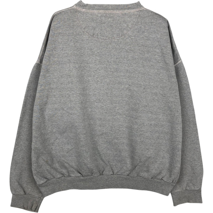 1980'S Ralph Lauren CHAPS Logo Sweatshirt, Men's Size XL (approx.), Vintage cotton gray type Vintage Second Hand