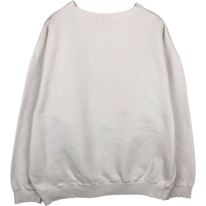Ralph Lauren POLO by Ralph Lauren One Point Logo Sweatshirt Trainer Men's XXL cotton white type Vintage Second Hand