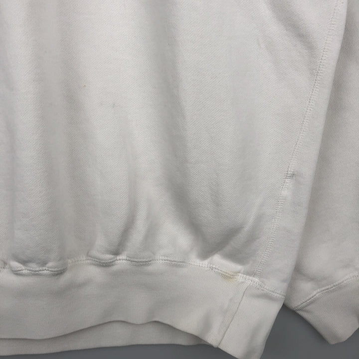 Ralph Lauren POLO by Ralph Lauren One Point Logo Sweatshirt Trainer Men's XXL cotton white type Vintage Second Hand