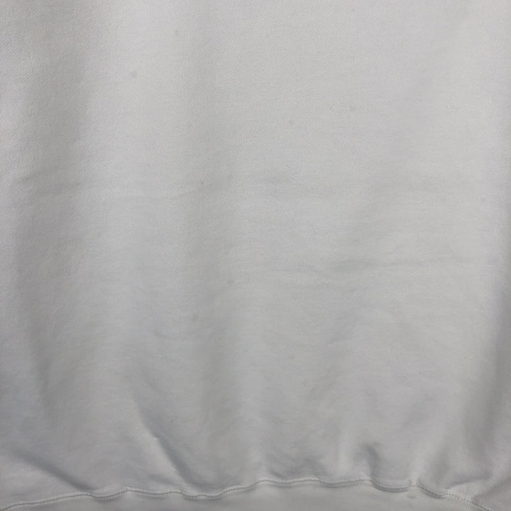 Ralph Lauren POLO by Ralph Lauren One Point Logo Sweatshirt Trainer Men's XXL cotton white type Vintage Second Hand