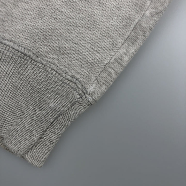 Ralph Lauren POLO JEANS COMPANY American flag pattern logo sweatshirt, men's size M (approx.) cotton gray type Vintage Second Hand