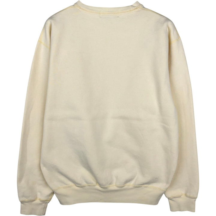 Ralph Lauren POLO by Ralph Lauren One Point Logo Sweatshirt Trainer Men's S Size cotton yellow type Vintage Second Hand