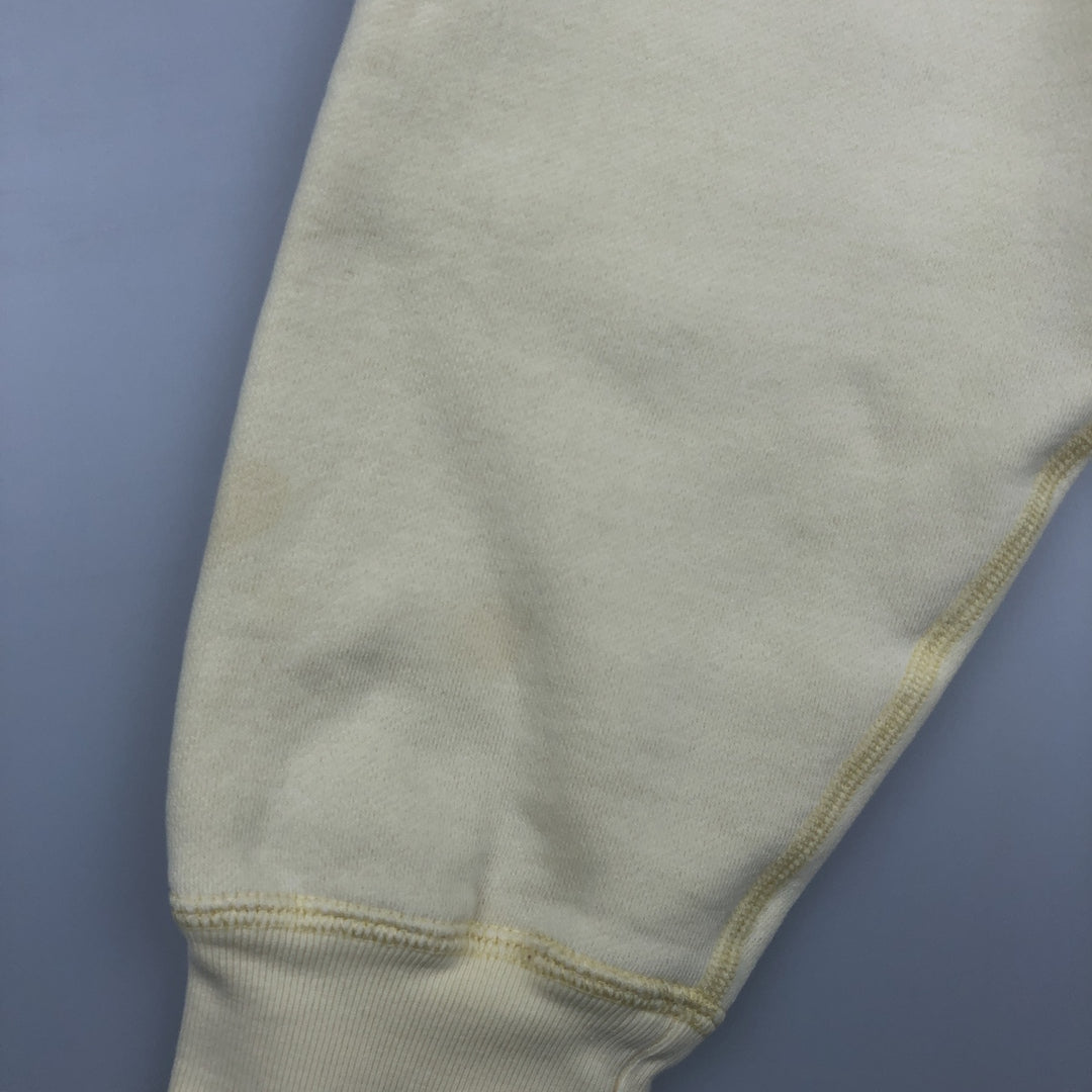 Ralph Lauren POLO by Ralph Lauren One Point Logo Sweatshirt Trainer Men's S Size cotton yellow type Vintage Second Hand
