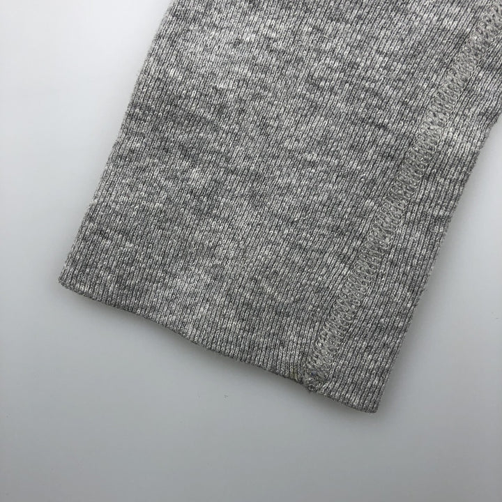 Calvin Klein USA-made men's size S equivalent crew neck (round neck) cotton gray type Vintage Second Hand