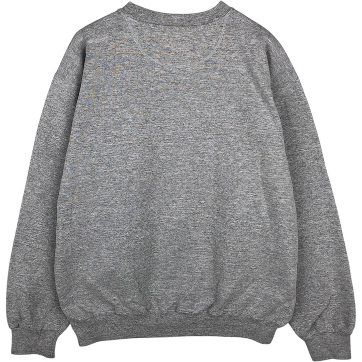 90'S Russell LL Bean Plain Blank Sweatshirt, Made in USA, Men's Size M (Equivalent), Vintage cotton gray type Vintage Second Hand