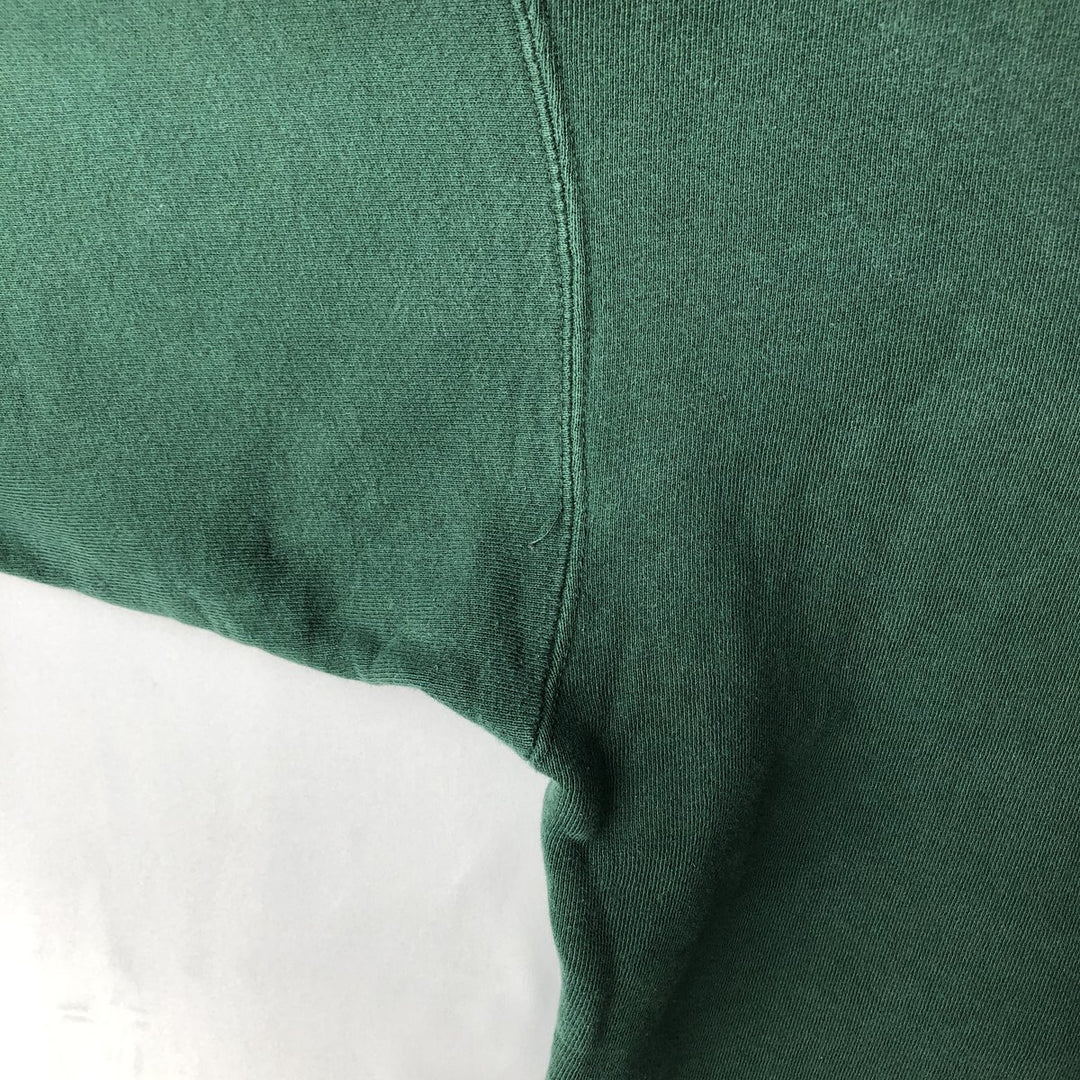 Guess logo sweatshirt, made in USA, men's size L equivalent. cotton green type Vintage Second Hand