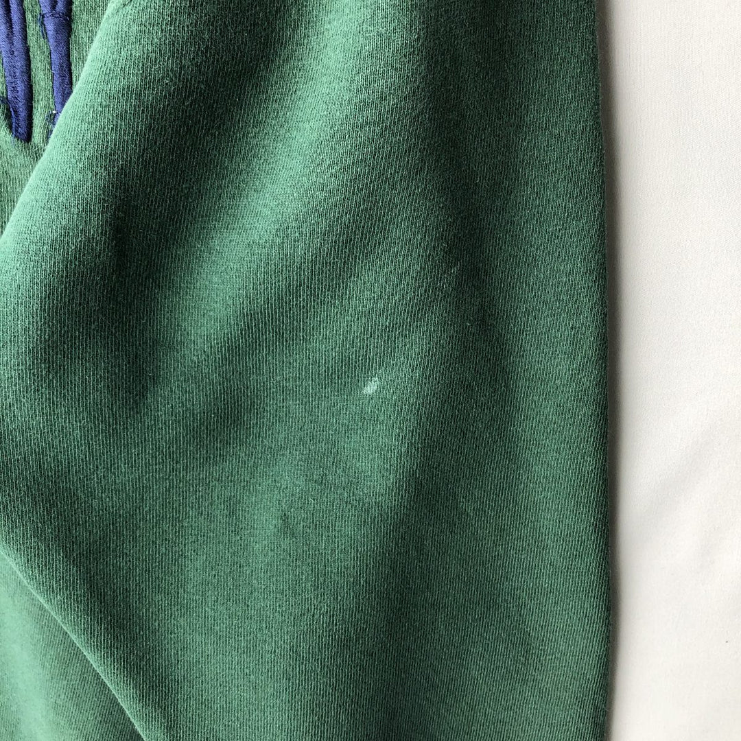 Guess logo sweatshirt, made in USA, men's size L equivalent. cotton green type Vintage Second Hand