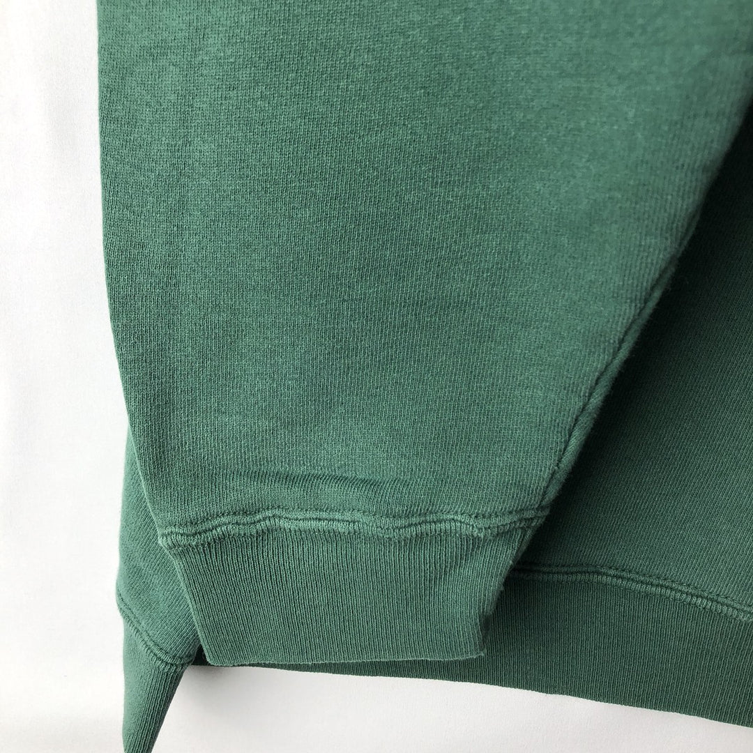 Guess logo sweatshirt, made in USA, men's size L equivalent. cotton green type Vintage Second Hand