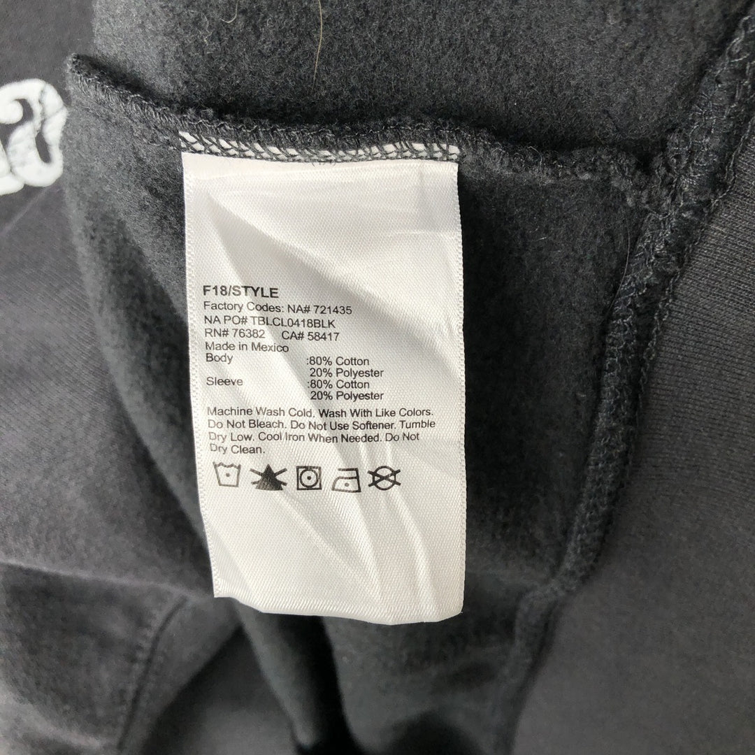 Timberland PRO Original Fit Logo Sweatshirt (Men's Size L) cotton black type Vintage Second Hand