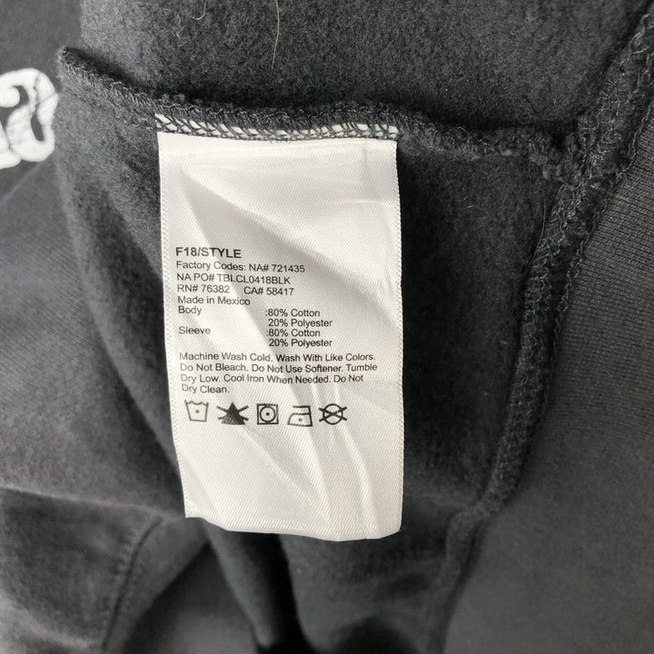 Timberland PRO Original Fit Logo Sweatshirt (Men's Size L) cotton black type Vintage Second Hand
