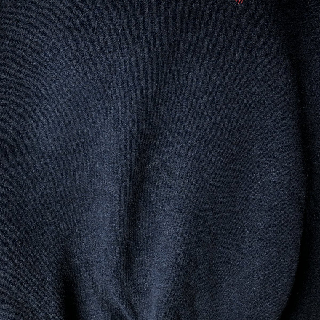 Ralph Lauren POLO by Ralph Lauren One Point Logo Sweatshirt Trainer Men's M size cotton navy blue type Vintage Second Hand