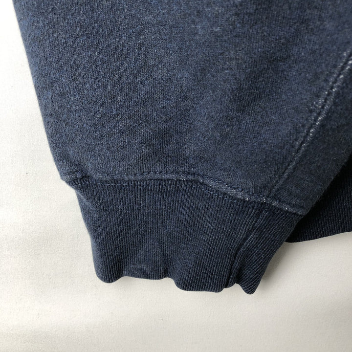 Ralph Lauren POLO by Ralph Lauren One Point Logo Sweatshirt Trainer Men's M size cotton navy blue type Vintage Second Hand