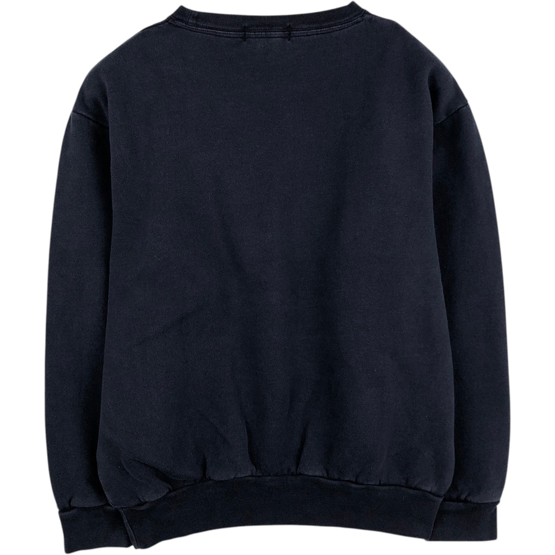 Ralph Lauren POLO by Ralph Lauren One Point Logo Sweatshirt Trainer Men's M size cotton navy blue type Vintage Second Hand