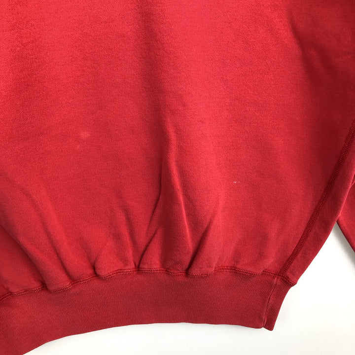 Ralph Lauren POLO by Ralph Lauren One Point Logo Sweatshirt Trainer Men's M size cotton red type Vintage Second Hand
