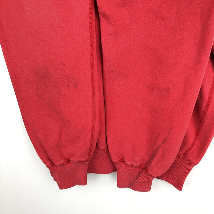 Ralph Lauren POLO by Ralph Lauren One Point Logo Sweatshirt Trainer Men's M size cotton red type Vintage Second Hand