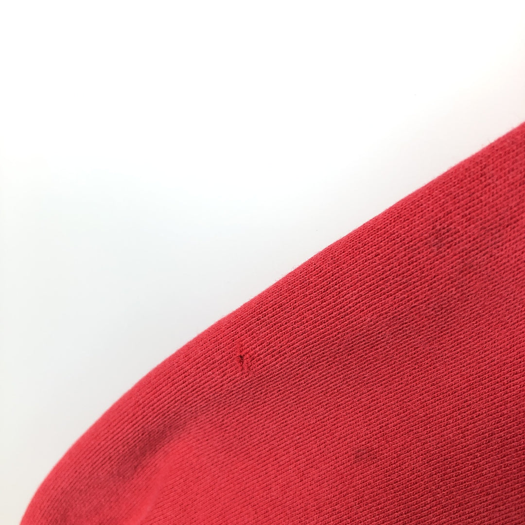 Ralph Lauren POLO by Ralph Lauren One Point Logo Sweatshirt Trainer Men's M size cotton red type Vintage Second Hand