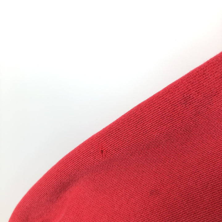 Ralph Lauren POLO by Ralph Lauren One Point Logo Sweatshirt Trainer Men's M size cotton red type Vintage Second Hand
