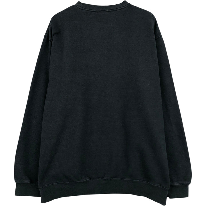 90s-00'S Timberland WEATHERGEAR Logo Sweatshirt, Men's Size XL (approx.) cotton black type Vintage Second Hand