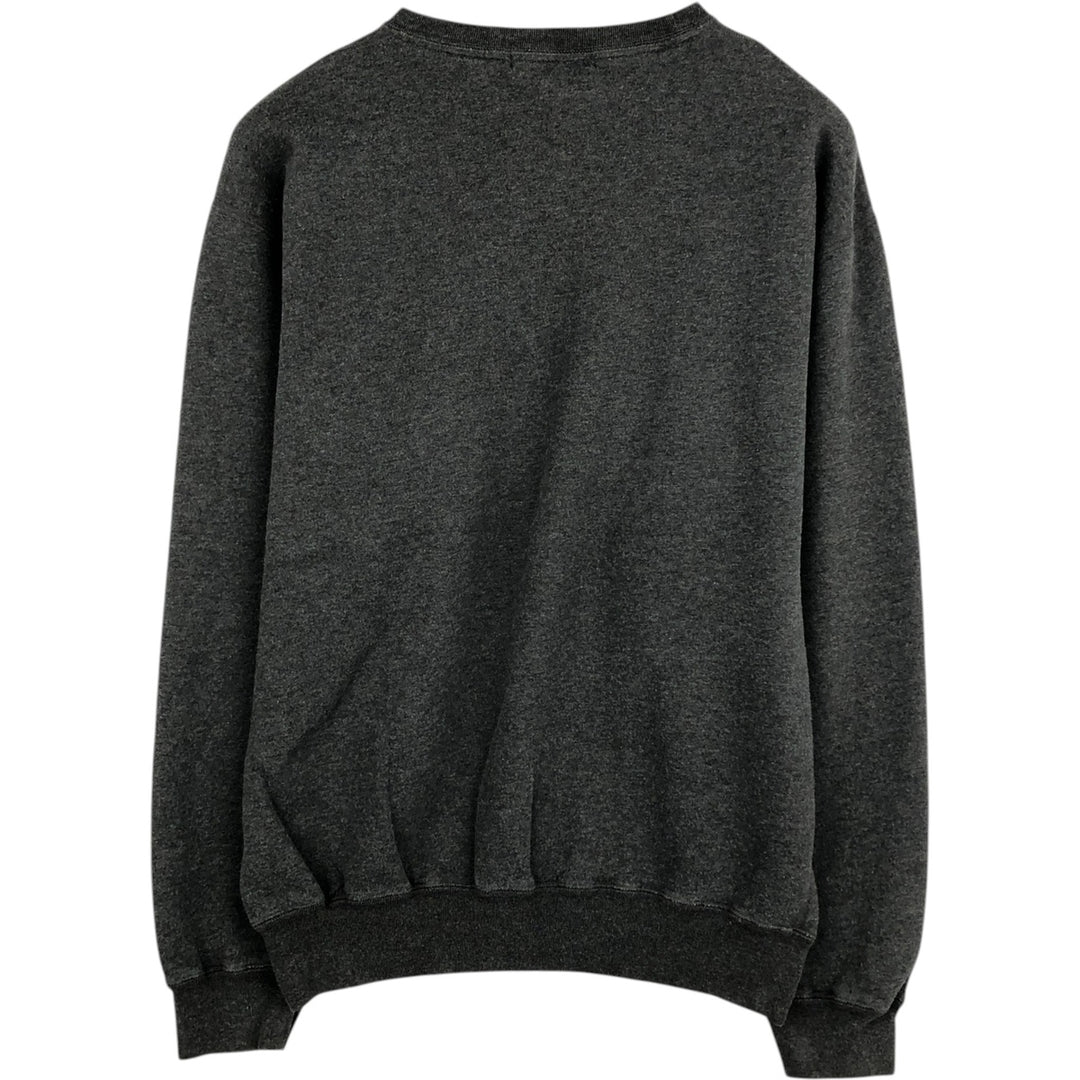Ralph Lauren POLO by Ralph Lauren One Point Logo Sweatshirt Trainer Men's M size cotton gray type Vintage Second Hand