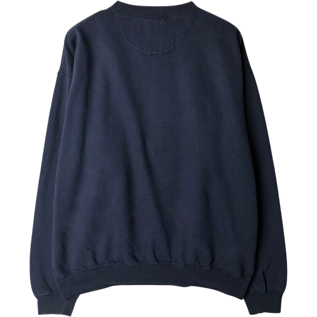 Ralph Lauren CHAPS American flag logo sweatshirt, men's size XL. cotton navy blue type Vintage Second Hand