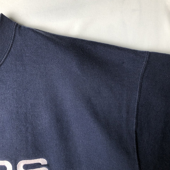 Ralph Lauren CHAPS American flag logo sweatshirt, men's size XL. cotton navy blue type Vintage Second Hand