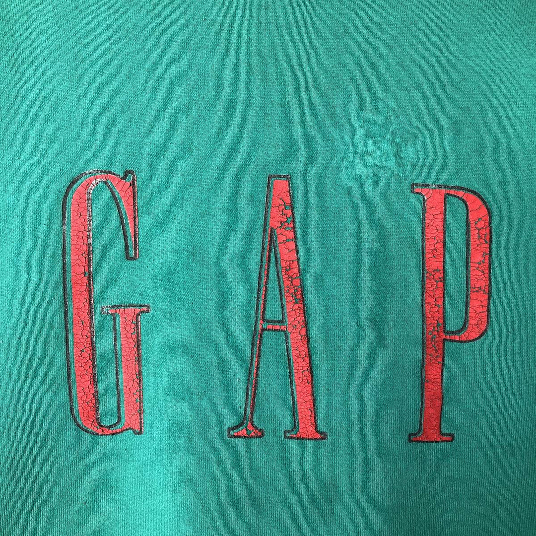 GAP Logo Sweatshirt, Men's Size XL (approx.) unclear green type Vintage Second Hand