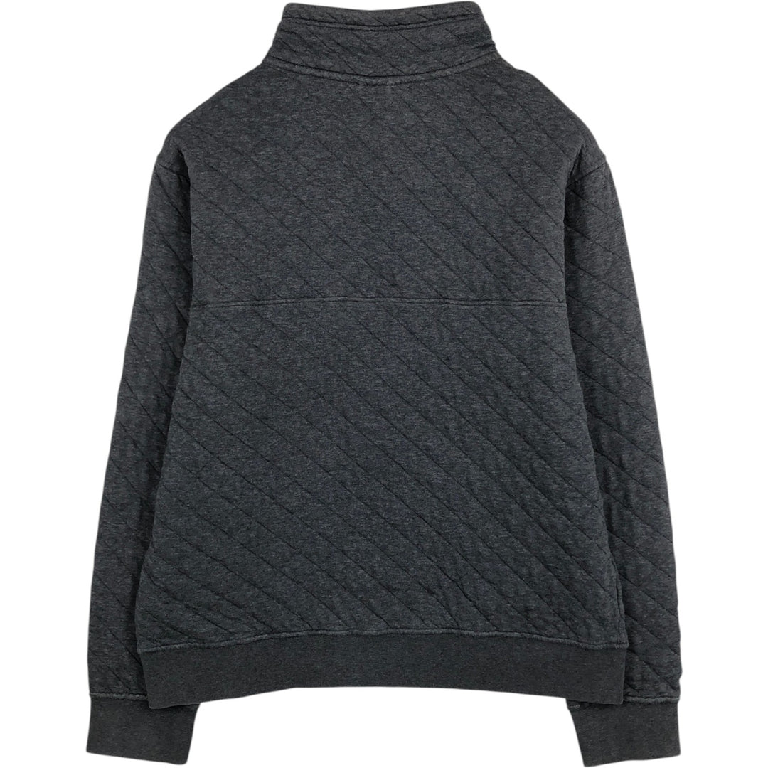 Patagonia Quilted Snap-T 25371FA17 Half-Snap Sweatshirt (Men's Size L) cotton gray type Vintage Second Hand