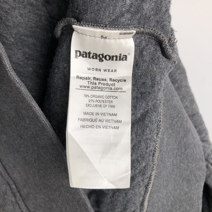 Patagonia Quilted Snap-T 25371FA17 Half-Snap Sweatshirt (Men's Size L) cotton gray type Vintage Second Hand