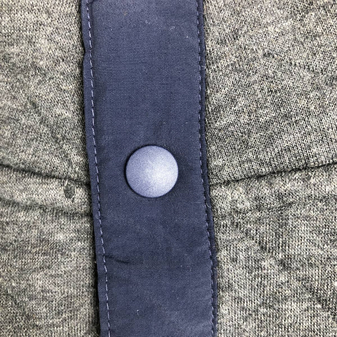 Patagonia Quilted Snap-T 25371FA17 Half-Snap Sweatshirt (Men's Size L) cotton gray type Vintage Second Hand
