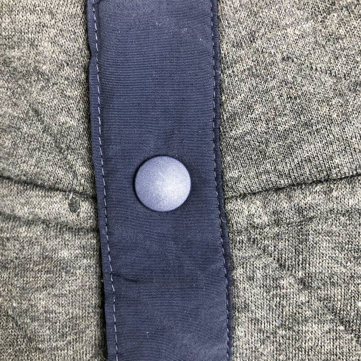 Patagonia Quilted Snap-T 25371FA17 Half-Snap Sweatshirt (Men's Size L) cotton gray type Vintage Second Hand