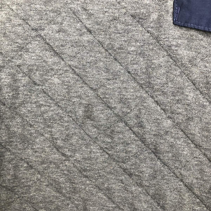 Patagonia Quilted Snap-T 25371FA17 Half-Snap Sweatshirt (Men's Size L) cotton gray type Vintage Second Hand