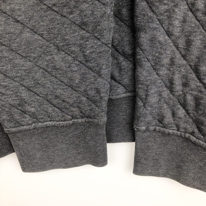 Patagonia Quilted Snap-T 25371FA17 Half-Snap Sweatshirt (Men's Size L) cotton gray type Vintage Second Hand