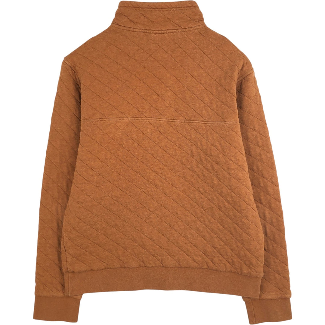 Patagonia Quilted Snap-T 25371FA18 Sweatshirt, Men's Size M (Equivalent), Half-Snap cotton brown type Vintage Second Hand