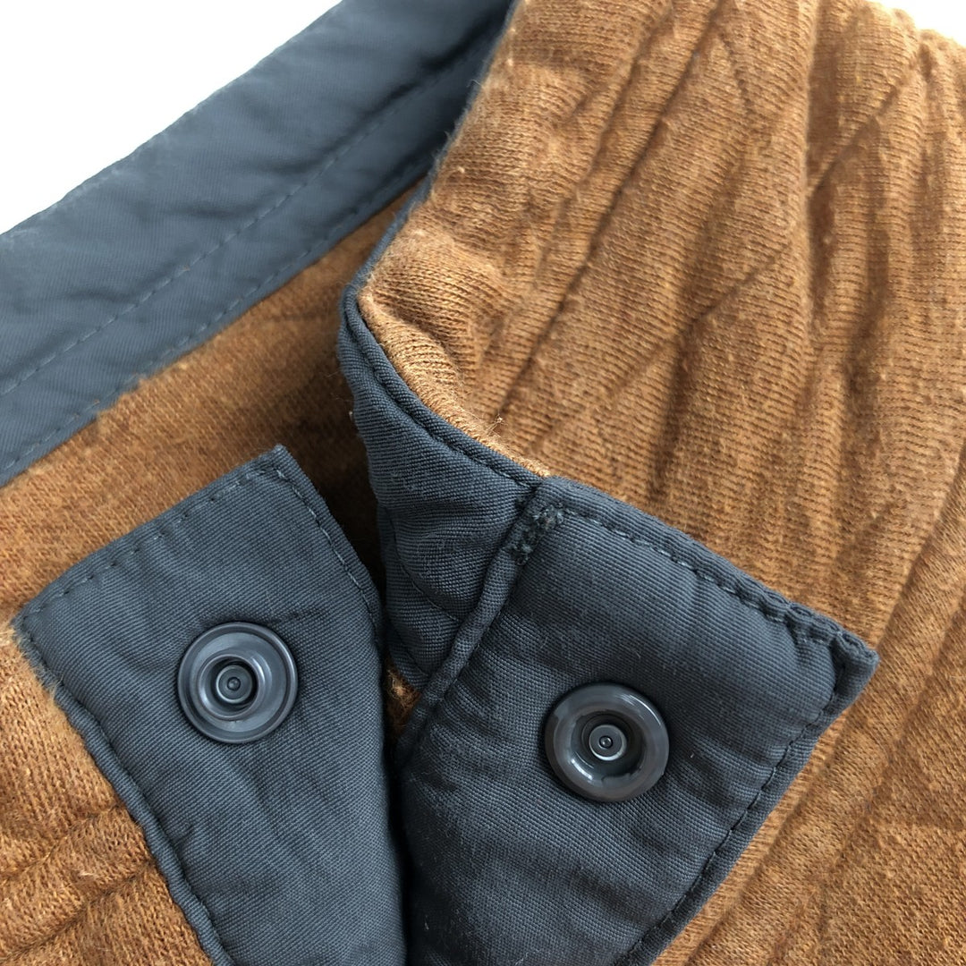 Patagonia Quilted Snap-T 25371FA18 Sweatshirt, Men's Size M (Equivalent), Half-Snap cotton brown type Vintage Second Hand