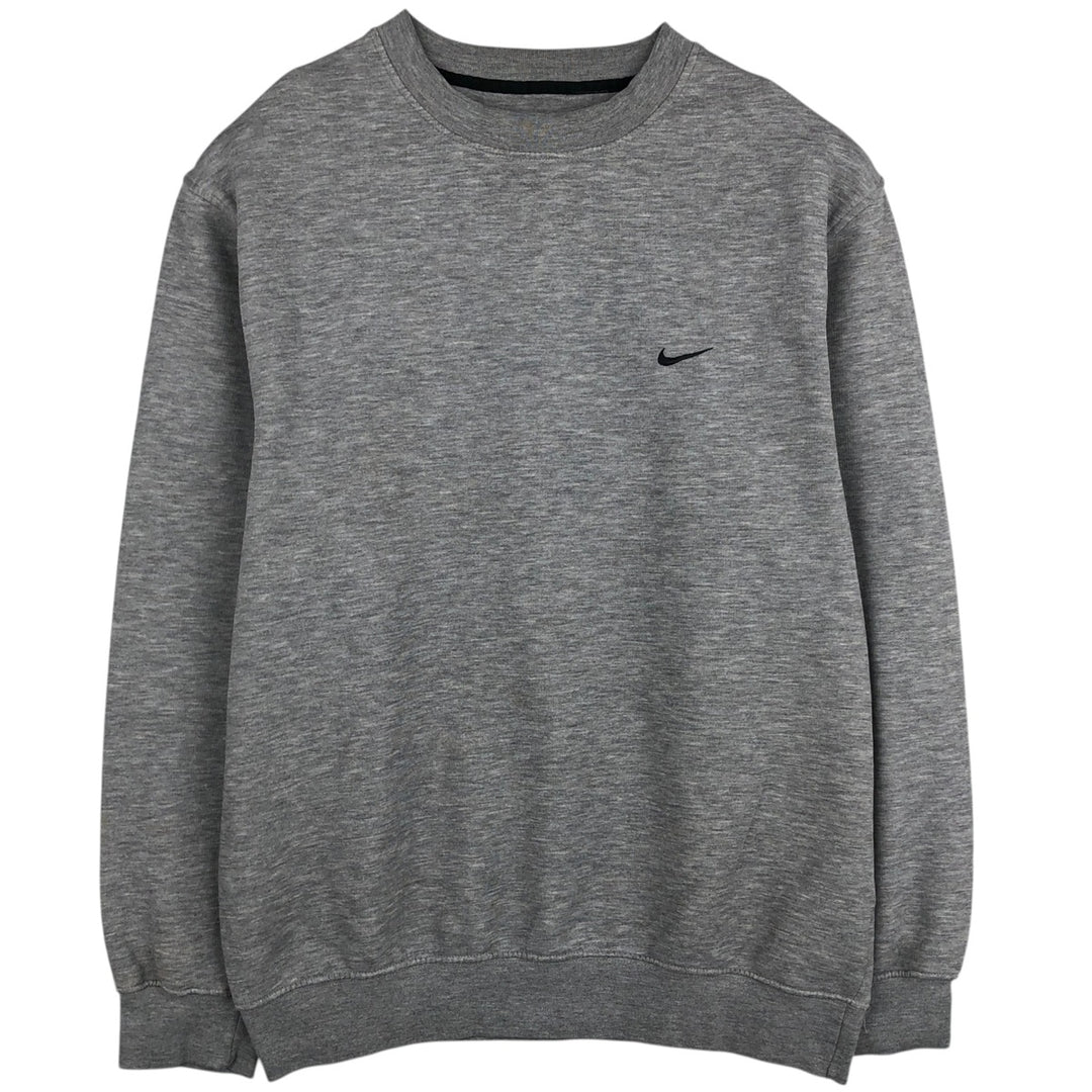 00'S Nike One Point Logo Sweatshirt Trainer Men's M size cotton gray type Vintage Second Hand