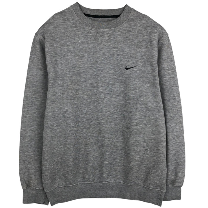 00'S Nike One Point Logo Sweatshirt Trainer Men's M size cotton gray type Vintage Second Hand