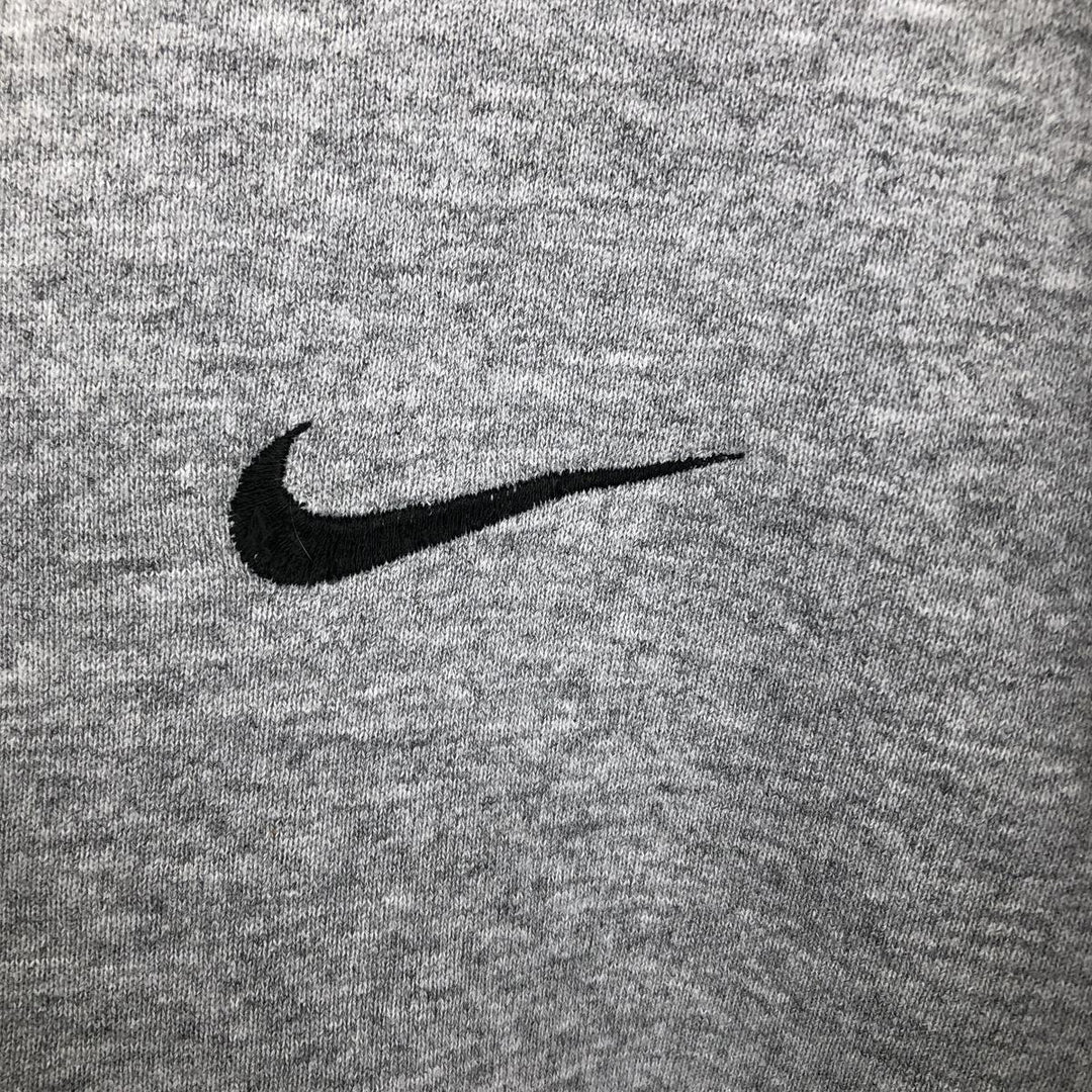 90'S Nike One-Point Logo Sweatshirt, Made in USA, Men's XL (approx.), Vintage cotton gray type Vintage Second Hand