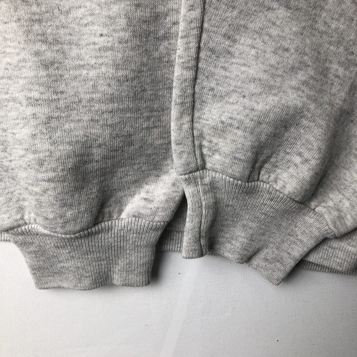 90'S Russell printed sweatshirt, sweatshirt, made in USA, men's size L, vintage cotton gray type Vintage Second Hand