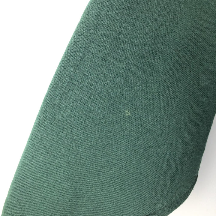 90'S WALKING TIME BOMB Message Print Sweatshirt, Men's Size L (Equivalent), Vintage unclear Green type dark green Vintage Second Hand