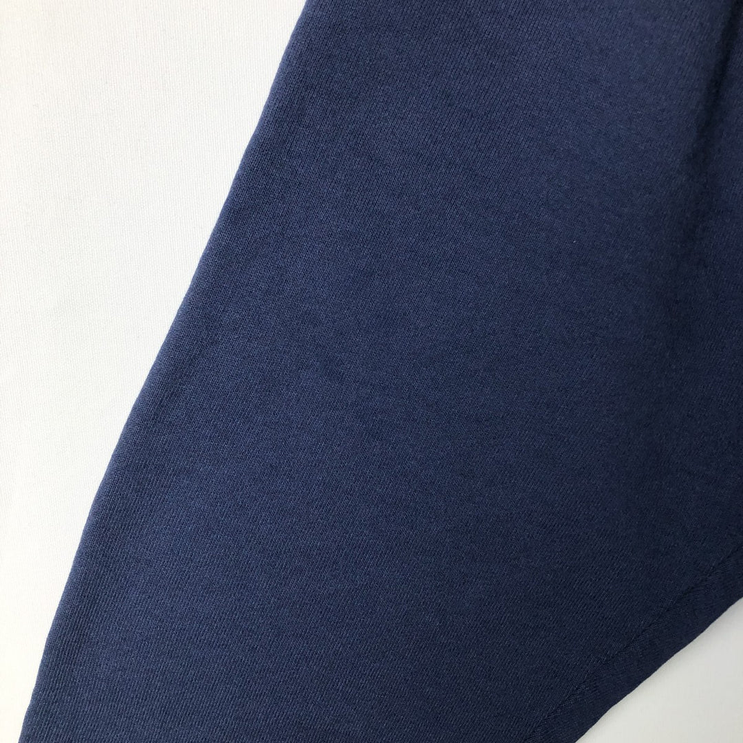 90'S Fruit of the Loom JESUS Jesus Christ Print Sweatshirt, Made in USA, Men's XL (approx.) cotton navy blue type Vintage Second Hand