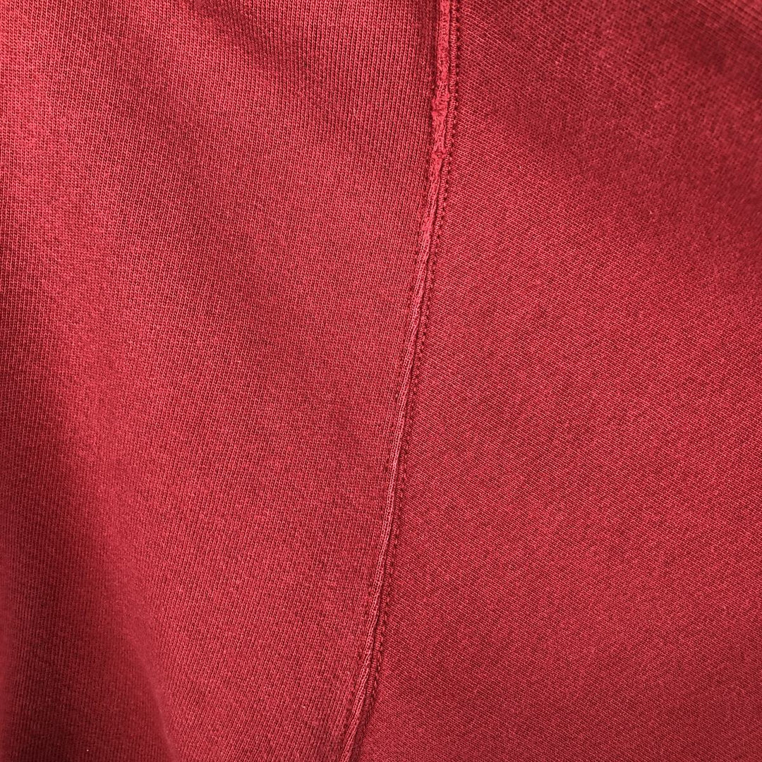 90'S Russell High Cotton Logo Sweatshirt, Made in USA, Men's Size L (approx.), Vintage cotton red type Vintage Second Hand