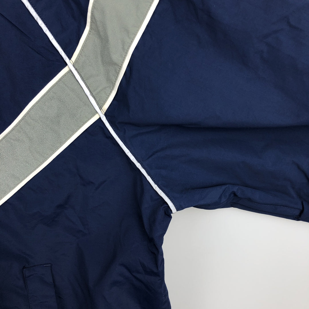 00'S US Military USAIR FORCE SKILCRAFT PTU Training Jacket Nylon Jacket Made in USA X-LARGE Nylon navy blue type Vintage Second Hand