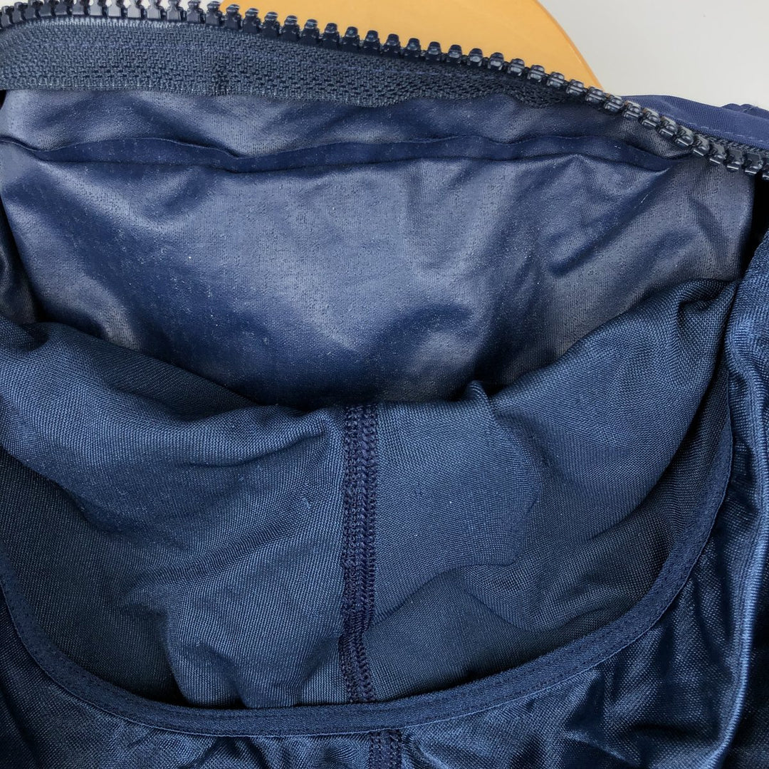 00'S US Military USAIR FORCE SKILCRAFT PTU Training Jacket Nylon Jacket Made in USA X-LARGE Nylon navy blue type Vintage Second Hand