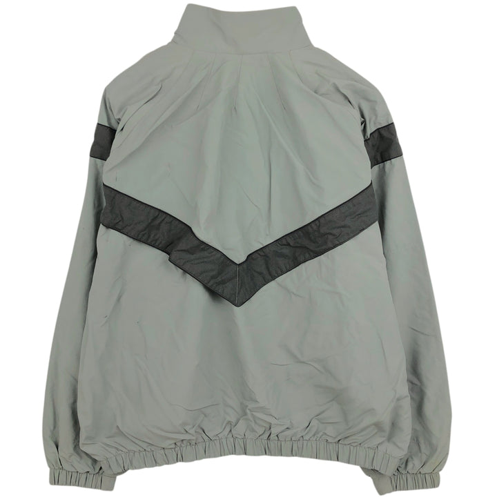 1990'S US Army PFU Training Jacket, Nylon Jacket, Made in USA, Medium Regular (Men's M equivalent) Nylon gray type Vintage Second Hand