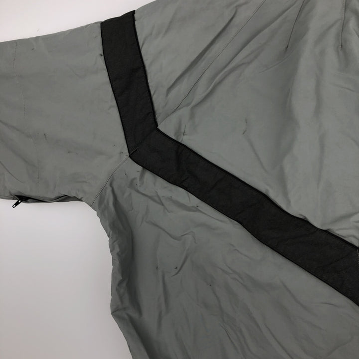 1990'S US Army PFU Training Jacket, Nylon Jacket, Made in USA, Medium Regular (Men's M equivalent) Nylon gray type Vintage Second Hand