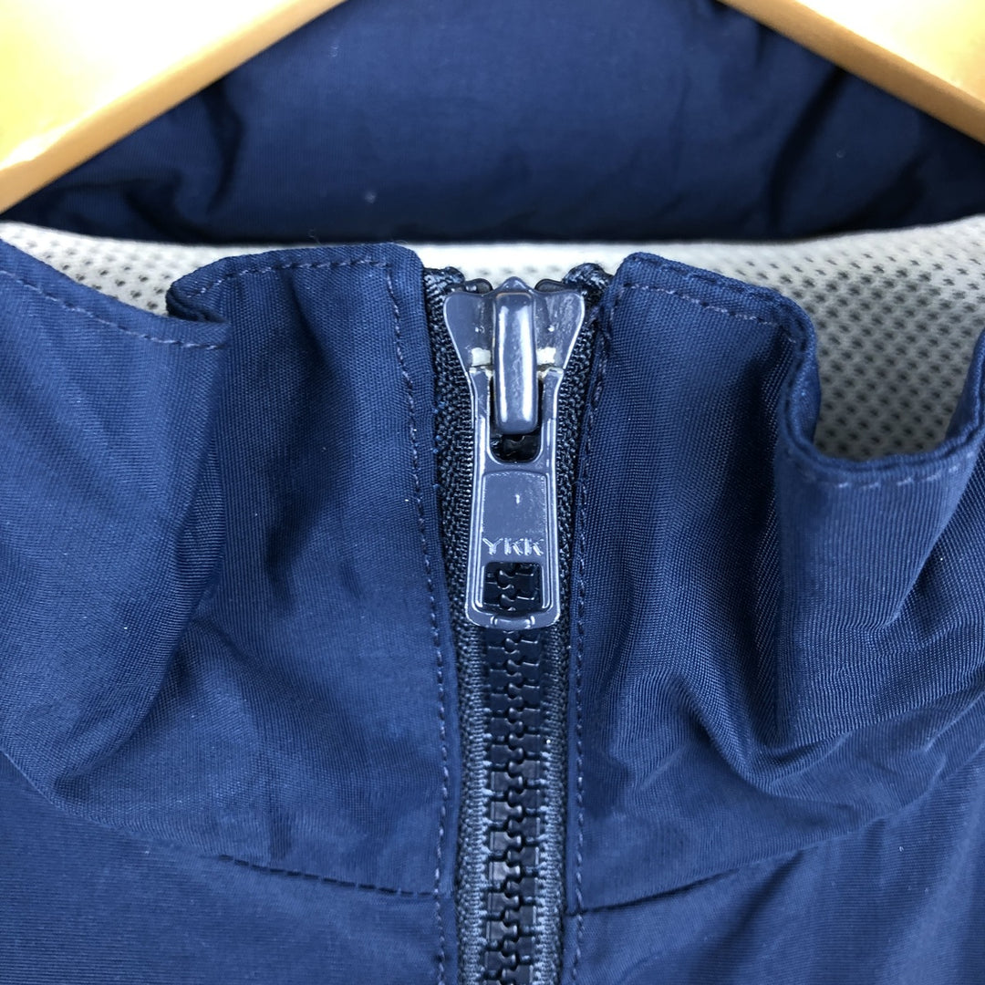 00'S US Military USAIR FORCE SKILCRAFT PTU Training Jacket Nylon Jacket Made in USA LARGE Nylon navy blue type Vintage Second Hand