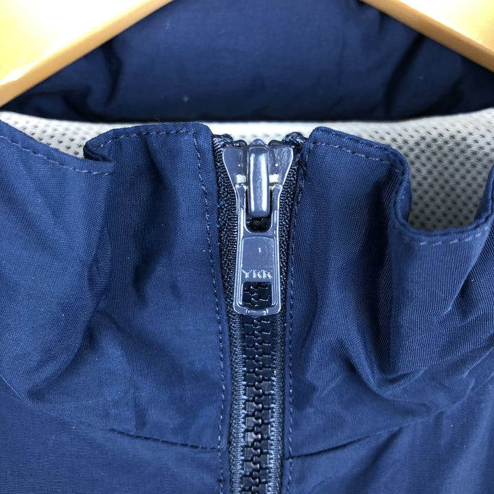 00'S US Military USAIR FORCE SKILCRAFT PTU Training Jacket Nylon Jacket Made in USA LARGE Nylon navy blue type Vintage Second Hand