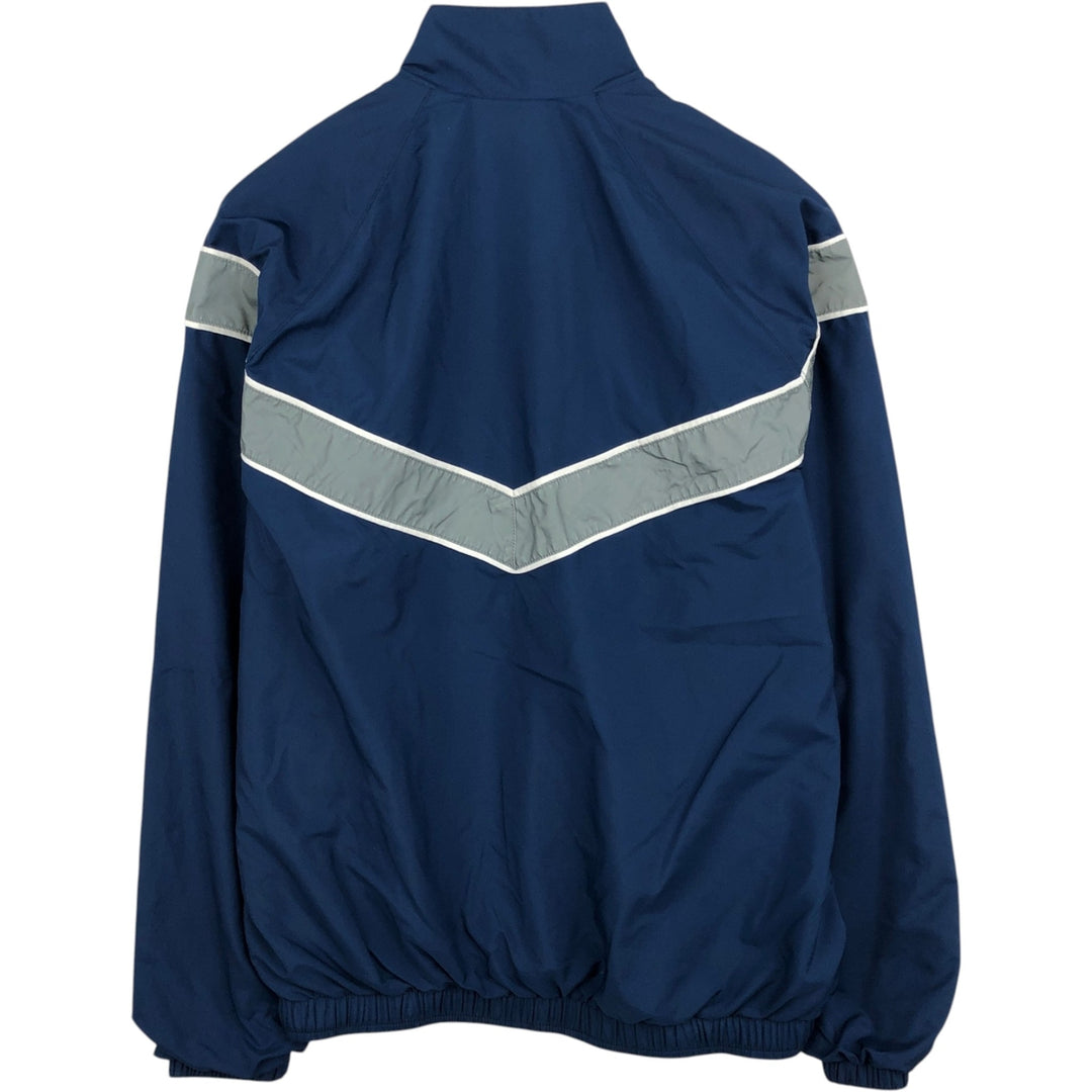 Genuine US military issue USAIR FORCE PTU training jacket/windbreaker, made in USA, size SMALL. polyester navy blue type Vintage Second Hand